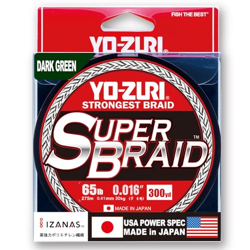 Tresse Yo-Zuri Superbraid 29kg pour éviter les casses sur les gros poissons