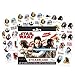 Disney Studios Star Wars Sticker Set - Bundle of 3 Sticker Packs - Includes 18 Sheets, Star Wars Tattoos -Darth Vader, Storm troopers, Chewbacca | 300 Stickers
