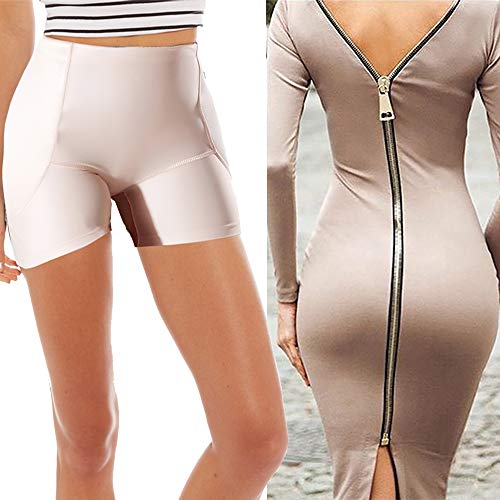 Image of Women Hip Enhancer Panties Boy Shorts Padded Body Shaper Butt Lifter Shapewear Underwear Pads Tummy Control Seamless