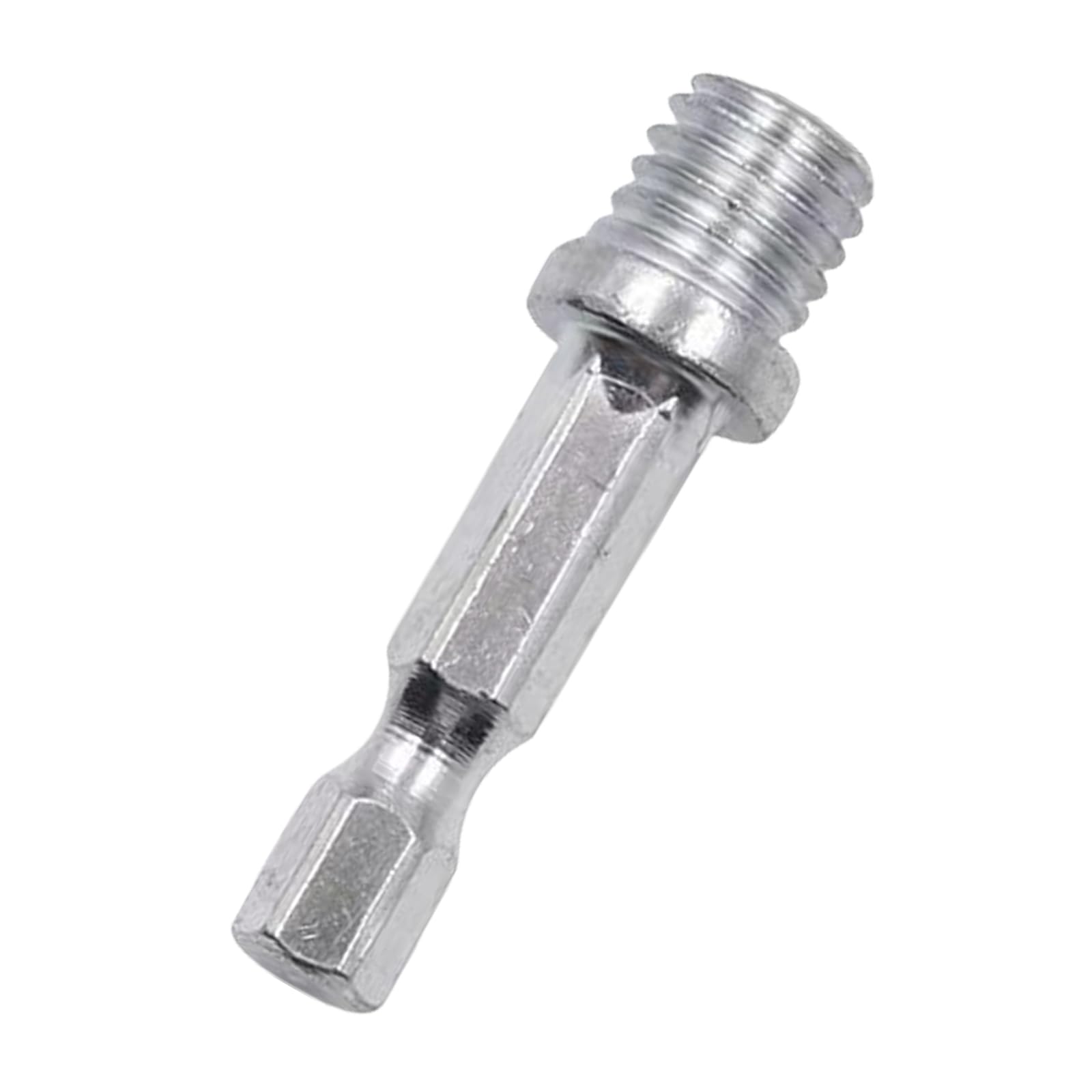 Kalttoy 10 6.35 Hexagonal Ro Drill Adapter Round Hexagon Conversion Connecting Rod 10 / 14Mm For Grinder Polishing Discs Power Electric Tool Multifunctional Tool Converter