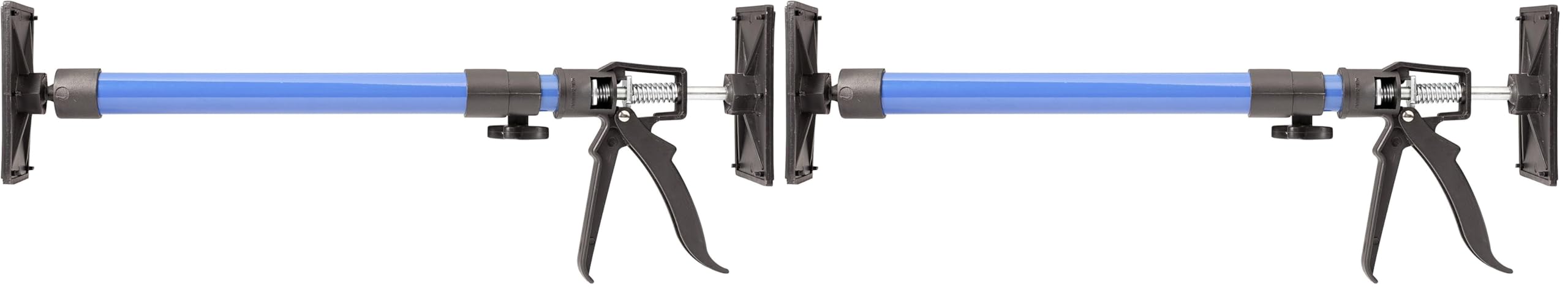 Supporto di montaggio kwb o supporto telescopico da 50 a 115 cm estensibile, per montaggi edili, forma corta, carico fino a 30 kg (Confezione da 2)