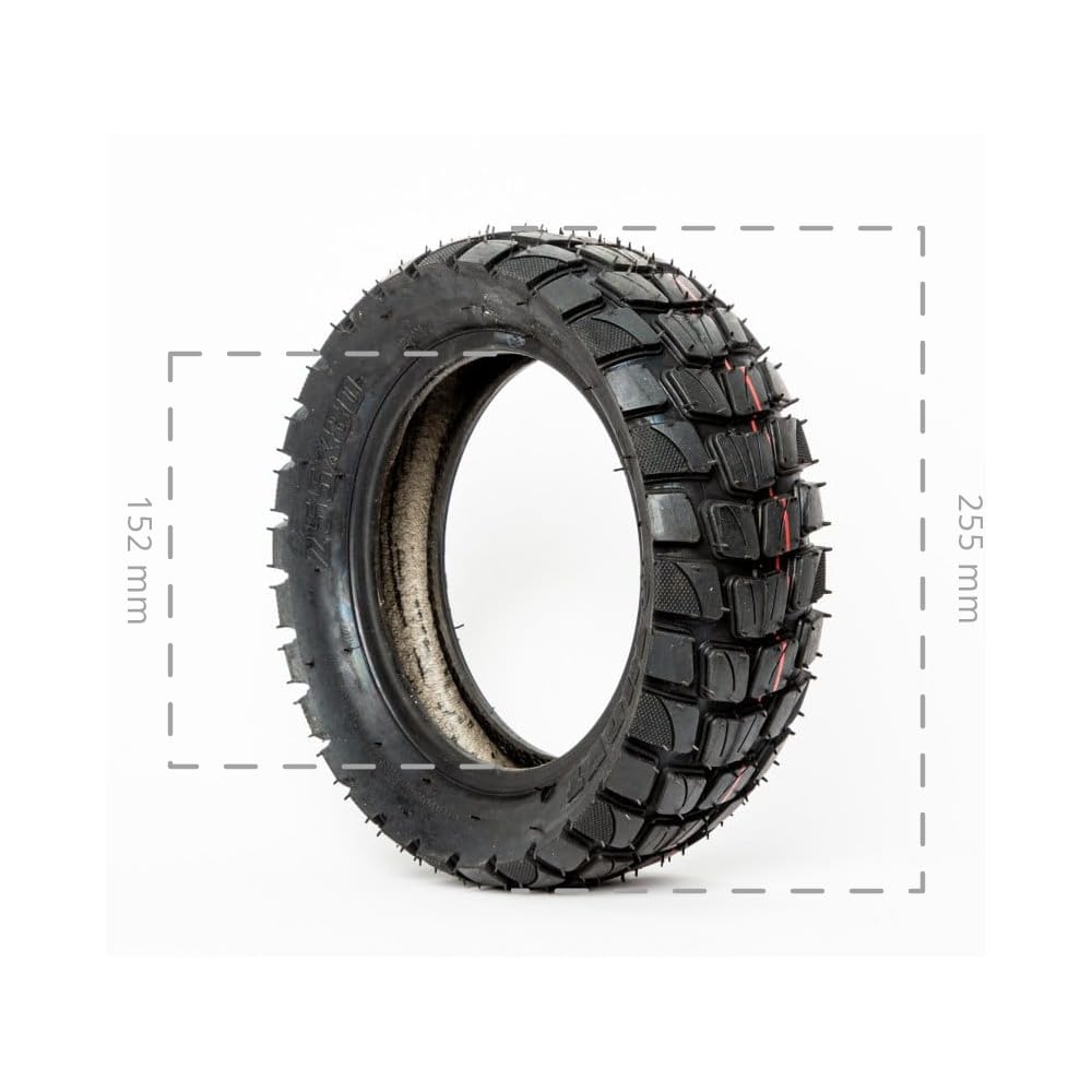 Terenowa Opona TUOVT 255x80 (10x3.0") do Ausom F1 Max, SR1 / KuKirin G2 MAX, G3 PRO/Motus PRO 10