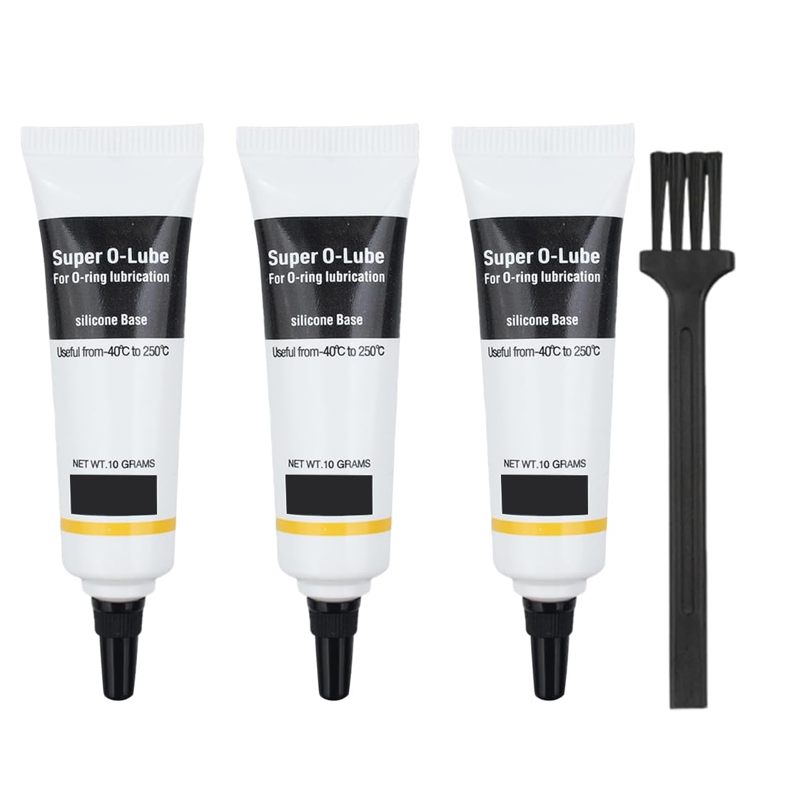 3 piezas Grasa de silicona para cafeteras automáticas lubricante Grasa De Junta Tórica Multiusos Lubricante de Silicona Transparente para Máquinas Grasa de Silicona para Cafeteras Automáticas