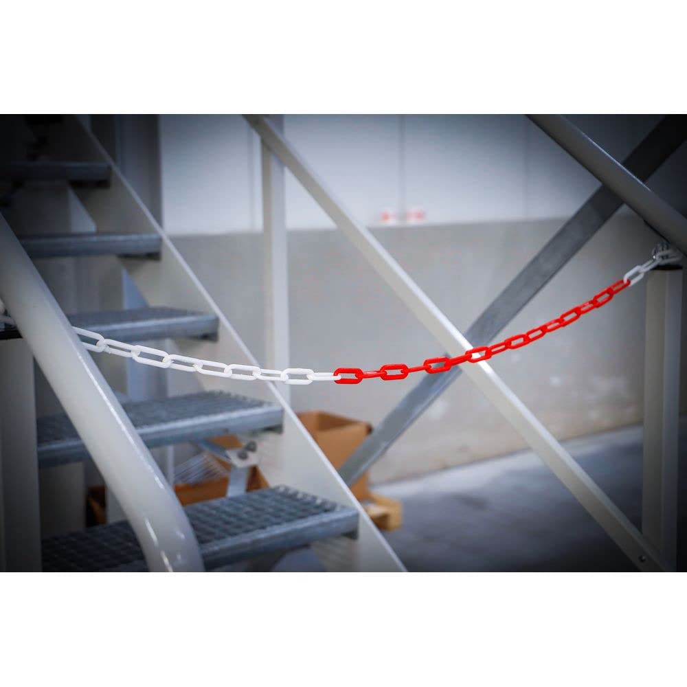 BGS Diy 80809 | Barrier Chain | Red and White | Plastic | 5 m - Image 2