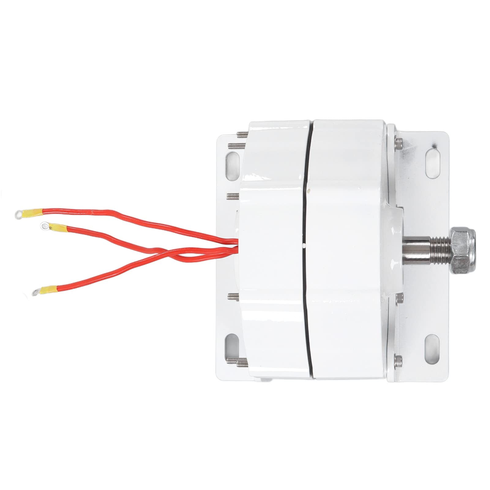 FTVOGUE Generador de Imán Permanente, Generador de CA Trifásico sin Escobillas NdFeB 600W 24V con Rectificador de Base, Accionamiento Directo sin Engranajes para Turbina Eólica de Agua Uso