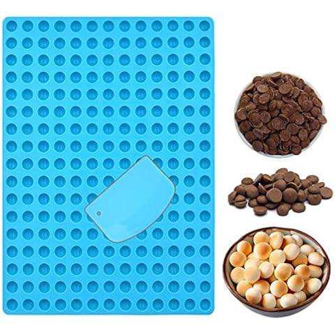 Junxave Small Round Silicone Chocolate Mold Cover