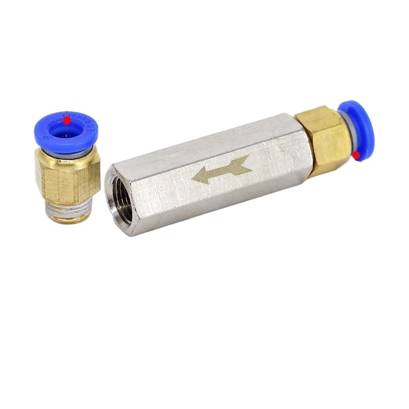 Dkgnyxnplj Cv-01 W Pc6-01 Pneumatic Check Valve 1 Way Valve Single Way Brass Valve(,100 Pcs)
