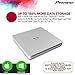 Pioneer BDR-XS07S Blu-Ray Burner & Player - 6X Slim Portable External BDXL, BD, DVD & CD Drive for Windows & Mac with 3.0 USB - Write & Read on Laptop & Desktop, w/Carry Case, Software Sold Separately