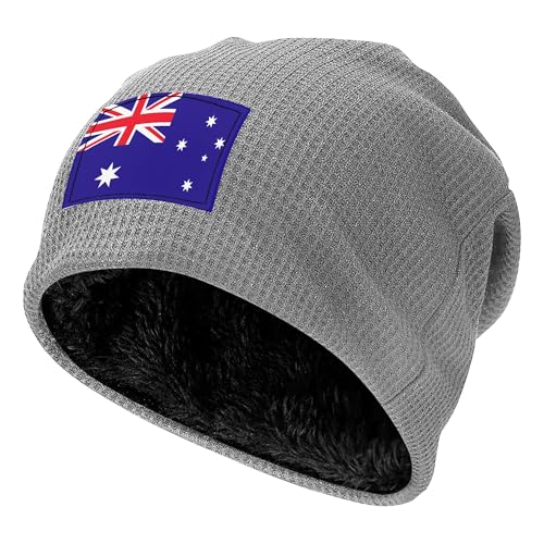 Bonnet polaire pour le ski et le vélo avec motif australien élastique