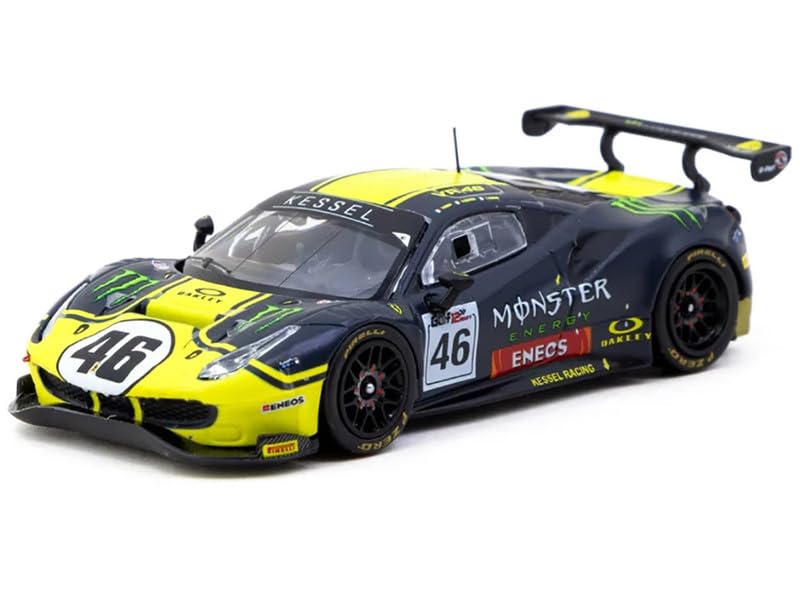 Amazon | Tarmac Works 1:64スケール フェラーリ 488 GT3#46 V. ロッシ