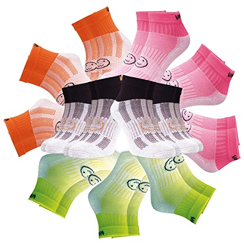 Calcetines al tobillo rojos Wacky Limited Sunrise Wheel 13 pares para uso diario