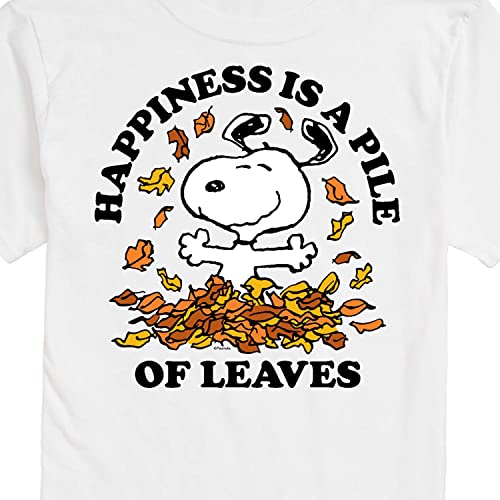 HYBRID APPAREL - Peanuts - Happiness is A Pile of Leaves - Men's Short Sleeve Graphic T-Shirt3