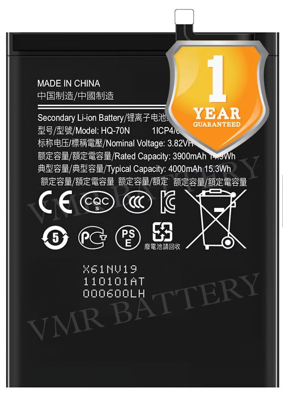 Image of Original HQ-70N Battery Compatible for Samsung Galaxy A11 (SM-A115F) - (4000mAh) - 1 Year Warranty K7