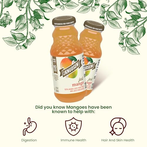 Image of R.W. Knudsen Just Mango Juice, 8 fl oz (12 Pack)