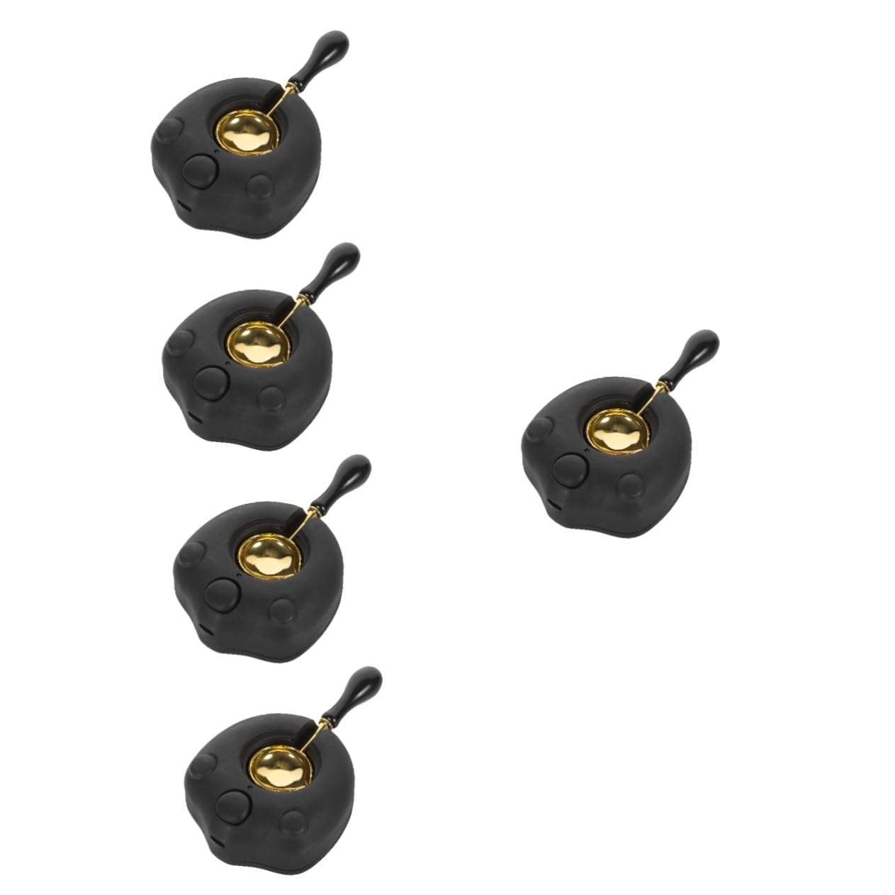 Outils de fusion de cire pour sceaux TEHAUX : ensemble de 5 pièces avec chauffe-cire portable