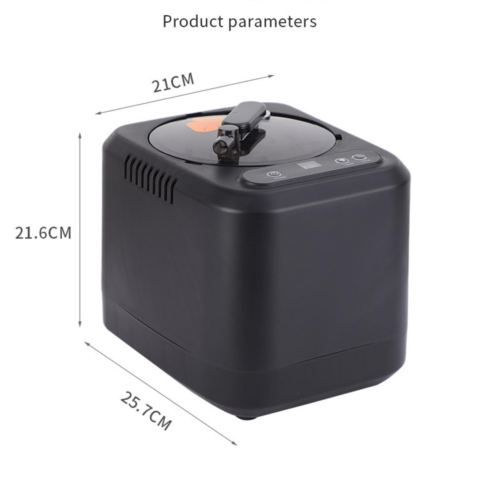 Générateur de vapeur 3L pour sauna, 220V, prise UE, télécommande incluse, Noir
