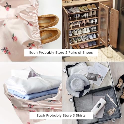 Fundas protectoras florales de 19.6 pulgadas para conservar bolsos sin polvo 3