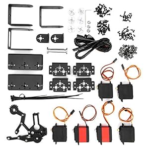 4264 Mechanical Arm, Clamping Arm Robot Mechanical Arm Aluminum Material for DIY Production for College Teaching