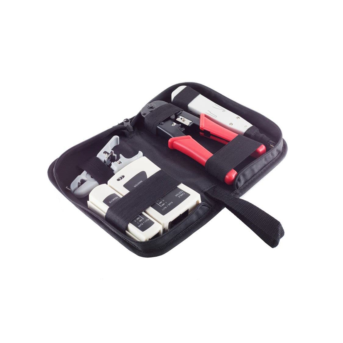 S-CONN Kit d'outils réseau 4 pièces avec sac