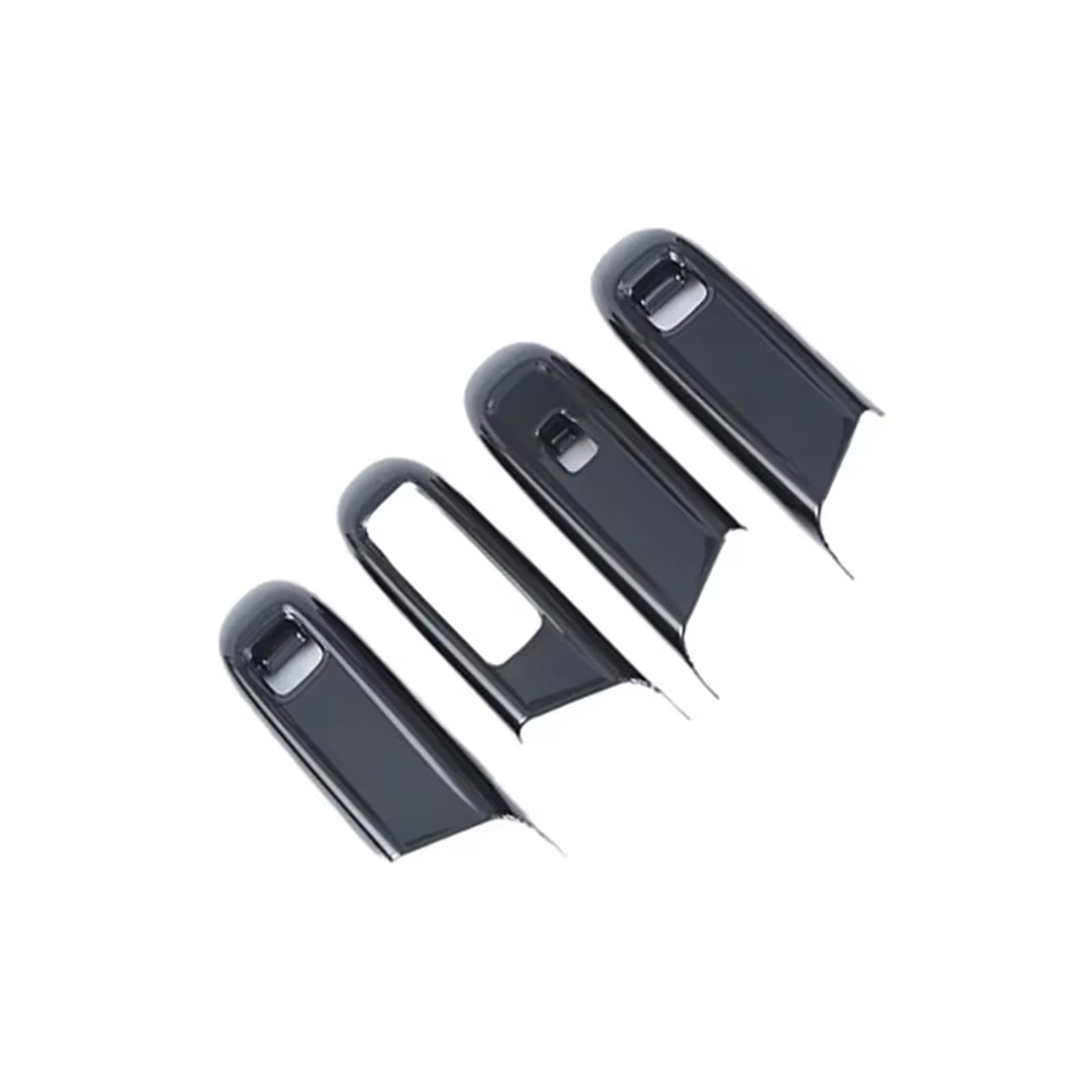 Cambio Pannello Telaio Copertura Pannell Per Benz Per Classe E Per W214 2024 Pannello Copertura Pulsante Sollevamento Vetro Finestrino Bracciolo Della Portiera Motivo Auto(Black LHD)