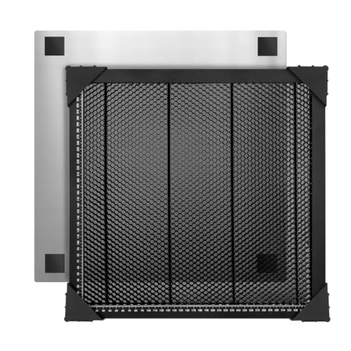 Honeycomb Laser Bed 400x400mm Honeycomb Cutting Table for Laser Cutter Engraver Cutting Aluminum Honeycomb Working Table Kit with Aluminum Plate (15.7 x15.7)