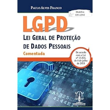 Capa do livro Lgpd - Lei Geral De Proteção De Dados Pessoais - Comentada