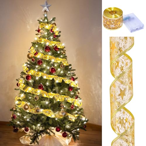 Raz Christmas Cluster Lights Battery Operated 15 Foot Garland with 120 Warm White Lights on Green Wire with Remote Control Exclusive Twinkle Function