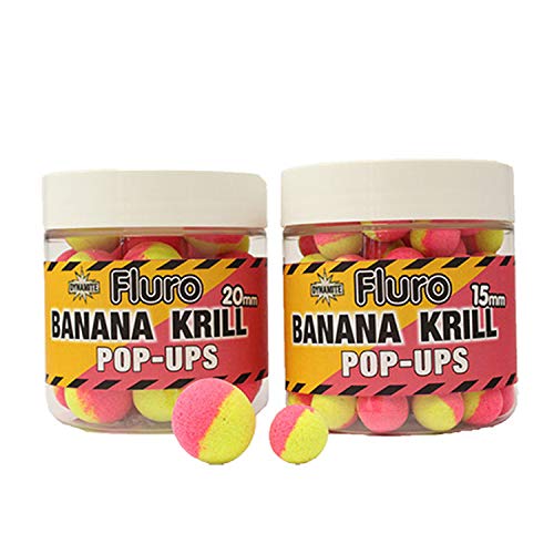 Dynamite Baits Fluro 2 Tone Pups 20Mm Bananak