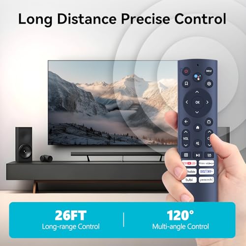 Télécommande ERF3M90H Hisense commande vocale résout touches bloquées