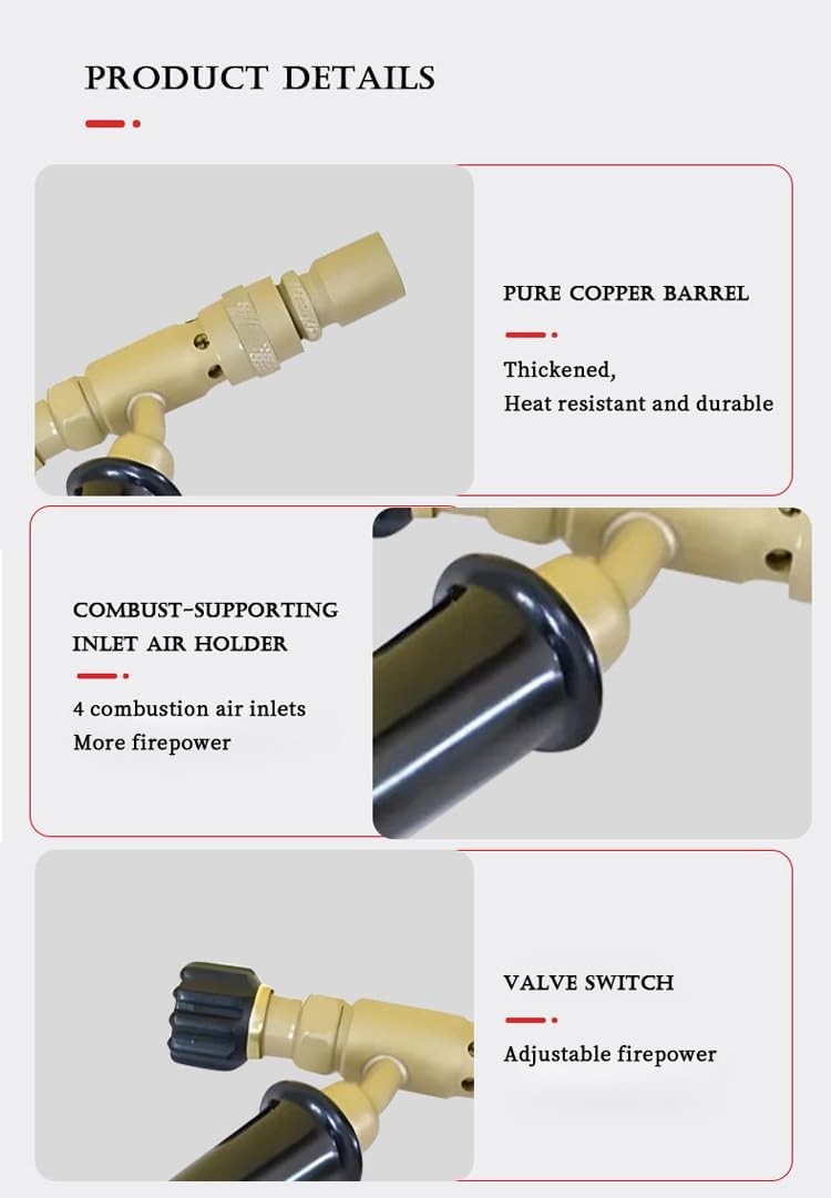ORCA M75 CMB Jewelry Torch for Metal Casting, Soldering and Precious Metal Work