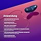 LELO NEA 3 Kleines Vibratorei für Frauen Vibratoren Frauen Leise Mini Vibrator mit 10 Lusteinstellungen und unterschiedlichen Intensitäten, Pitch Black