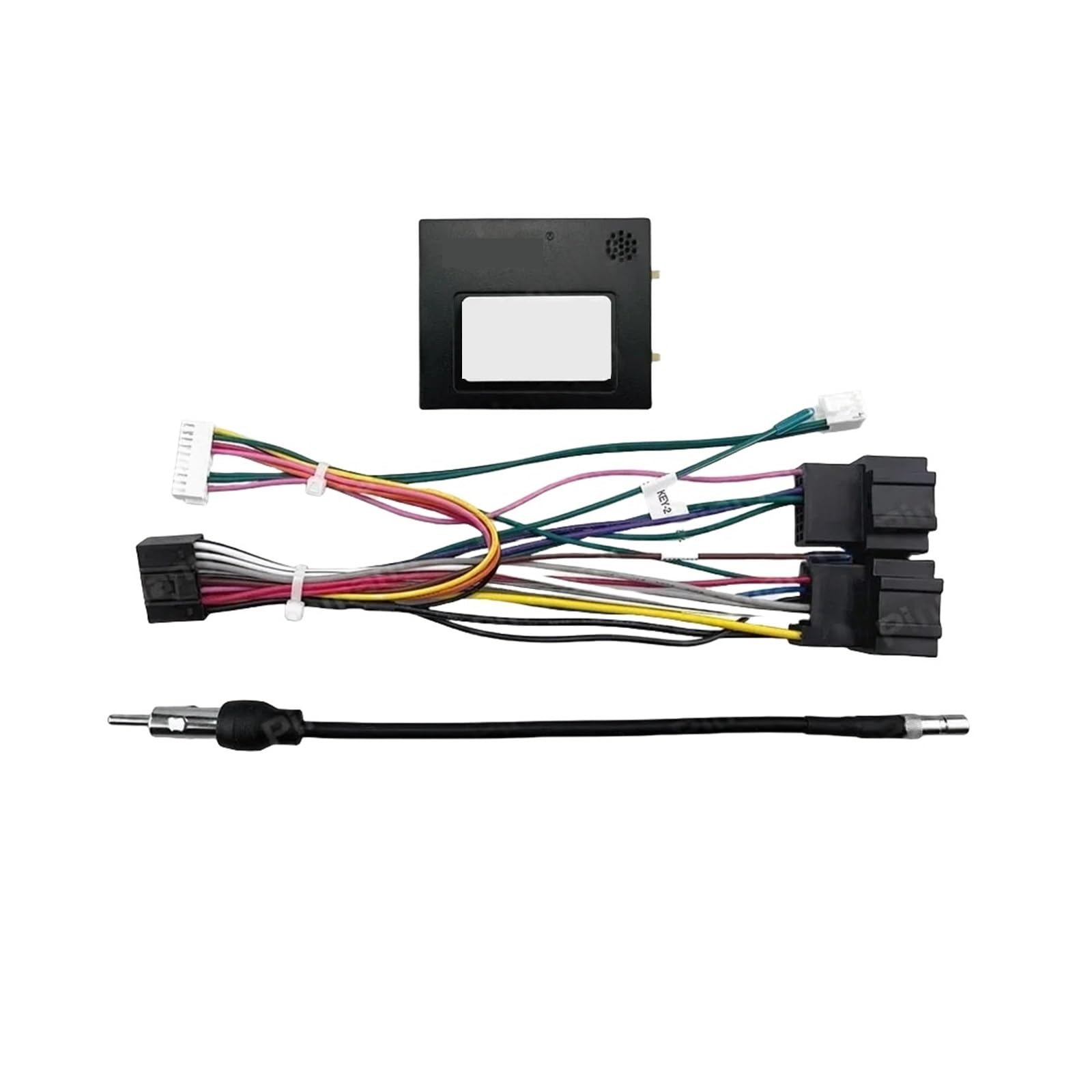 Compatible con SAAB 9-3, conector de cable estéreo para automóvil, decodificador de bus CAN, accesorios de radio Android, adaptador de arnés de cable de alimentación SAC1