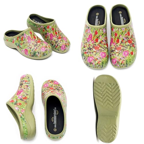 Image of Backdoorshoes Waterproof Premium Garden Clog Shoes for Women with Arch Support