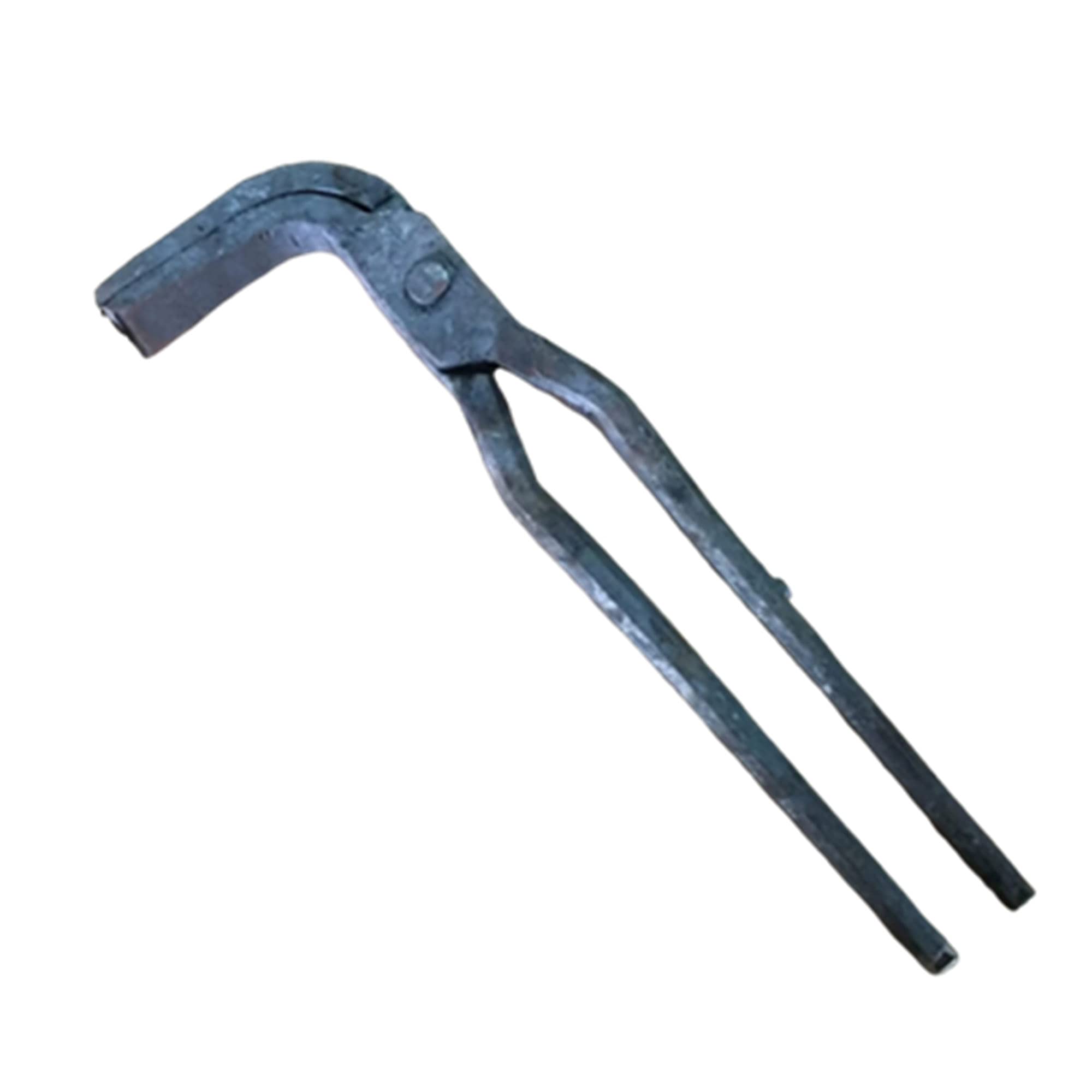 Tenaza de forja Pinzas de herrero Pinzas de pico de pato para Forja del yunque del herrero 25cm 0.55kg Tenaza de forja para Ingeniero Herrero