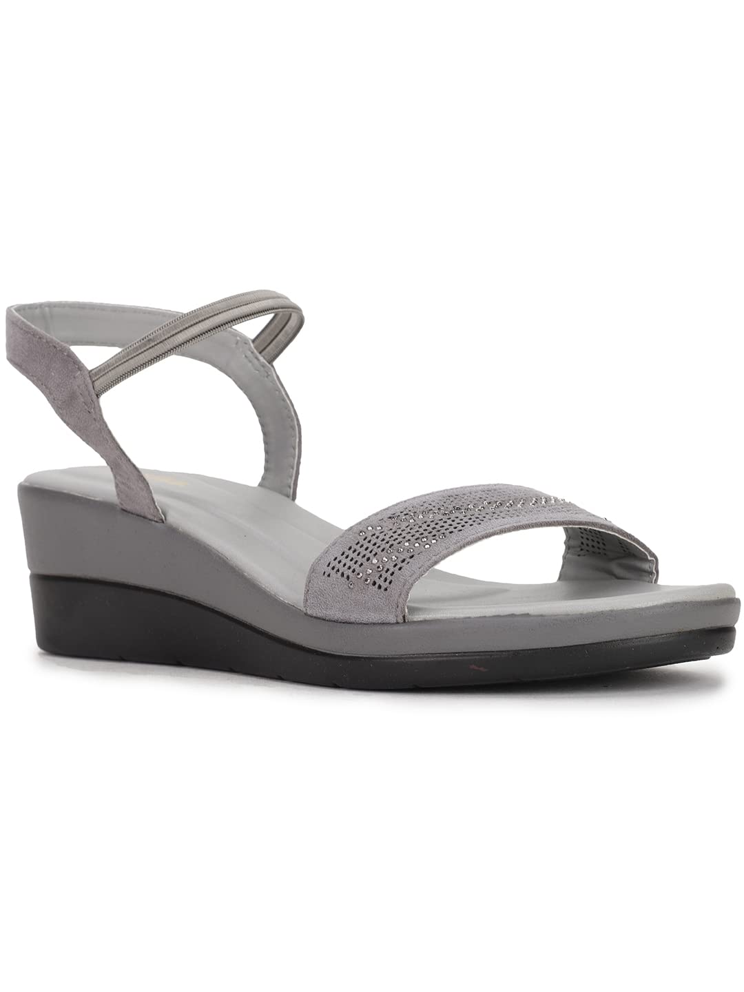 Bata Womens YARA Wedge Sandal Heels, Grey, (6612798), UK 6 (B0BJ6T4L7J) Amazon Price History, Amazon Price Tracker