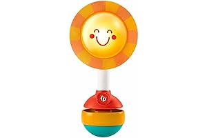 Fisher-Price Shake & Shine Sun Rattle: A radiant and enchanting playmate for little explorers