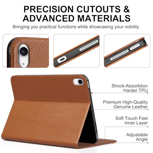 Thryxop Genuine Leather Case