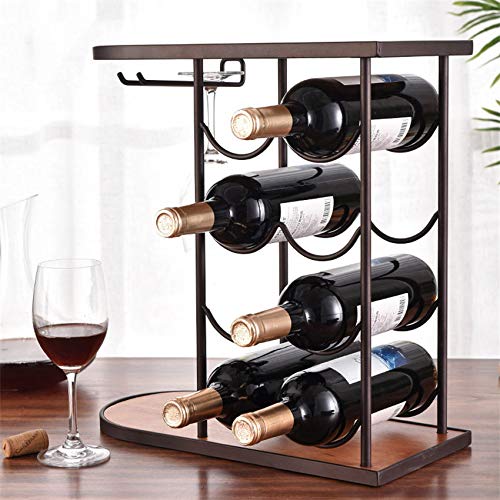 Soporte para Botellas de Vino Retro 6 Botellas miniatura 6