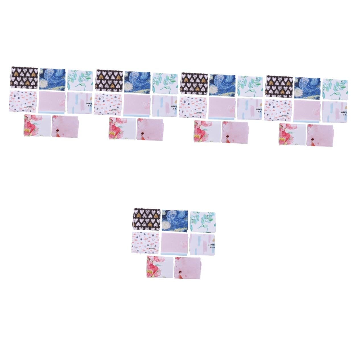 FRCOLOR 5 Set Di Panni Per La Pulizia in Microfibra Per Occhiali Per La Pulizia Degli Occhiali Morbidi Robusti E Facili Da Trasportare 8 Pezzi*5