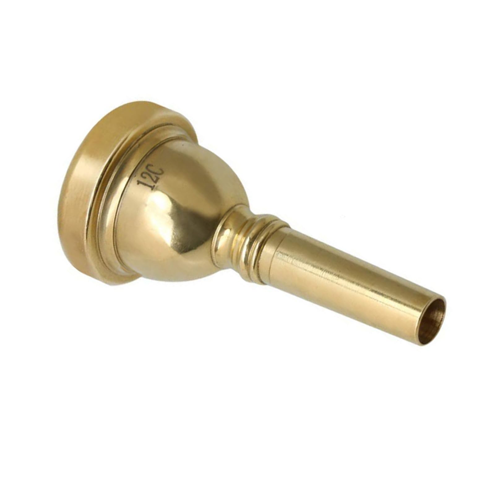Jazuaiao End Trombone Mouthpiece Copper Alloy Small Shank Mouthpiece Universals 12C Trombone Enduring High End