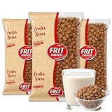 Chufas Grandes, Sin Gluten, Veganas, ricas en fibra, lo que contribuye a una buena digestión y ayuda a mantener un sistema digestivo saludable, Ideal Horchata Casera y Snacks, Contiene 3 bolsa de 1 Kg