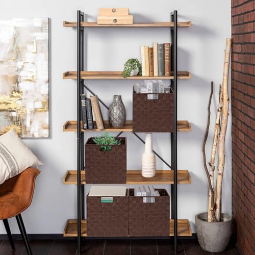 Structure en métal pour ce lot de 2 bacs de rangement pliables robustes - 5