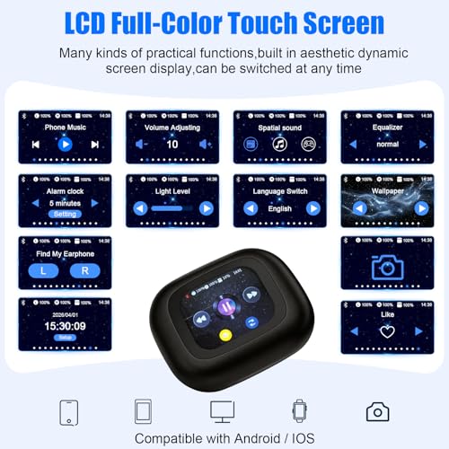 Écouteurs traducteur 164 langues avec 8 modes de traduction en temps réel et Bluetooth 6.0 - 5