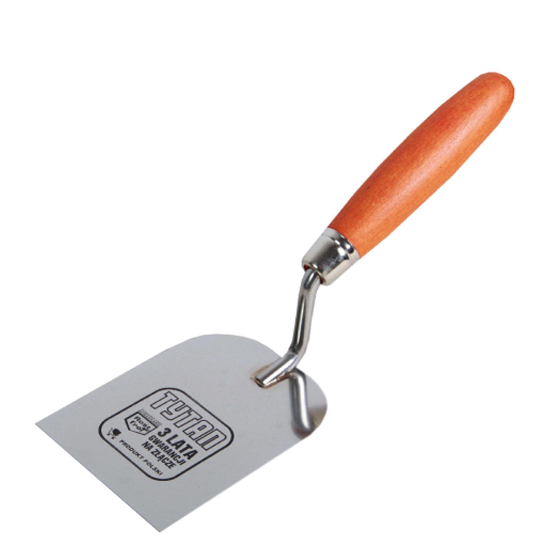 Ianpav Stainless Steel Margin Trowel 60Mm, Wooden Handle, Professional, Diy