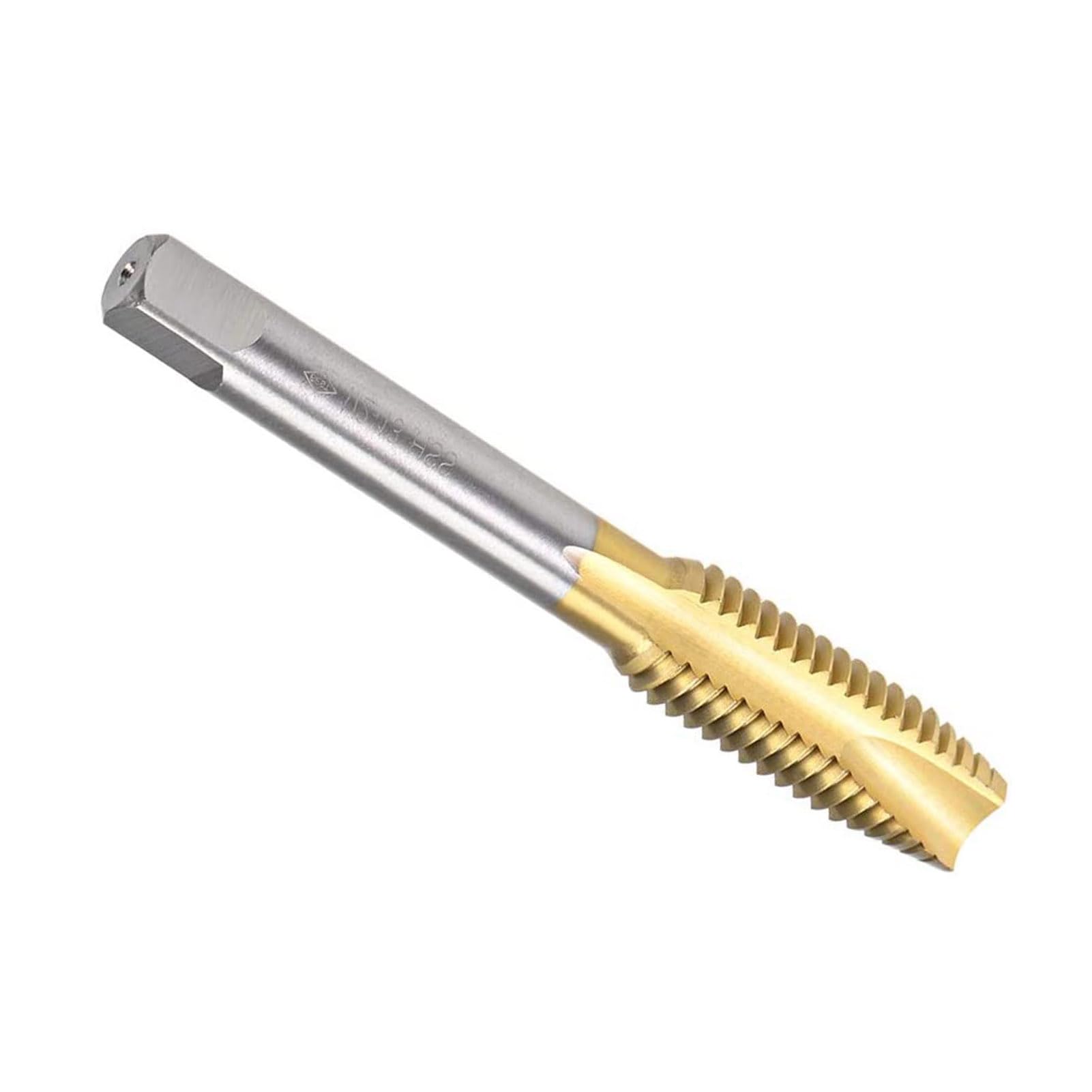 MACHSWON Spiral Point Plug Threading Tap for Drilling and Tapping Aluminum Die Steel Ordinary Steel Non-Ferrous Metals and Hard Plastics H2 3 Flutes HSS Metric Screw Taps UNC 1/2-13 1PCS