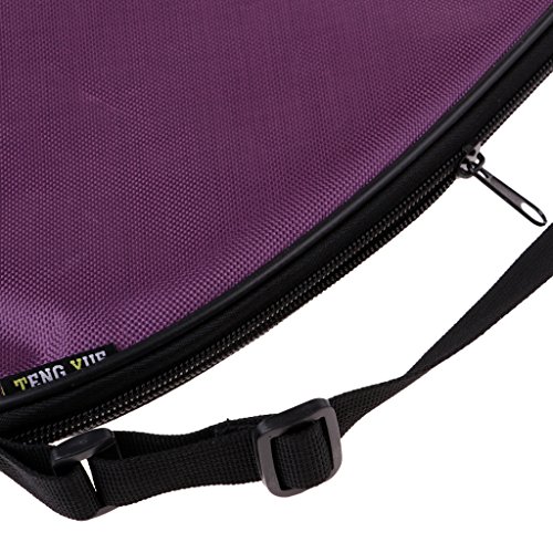 Tongina Squash Cover Bag Racquets Armazenamento De Geral Oxford Bag Shoulder Transport - Roxa