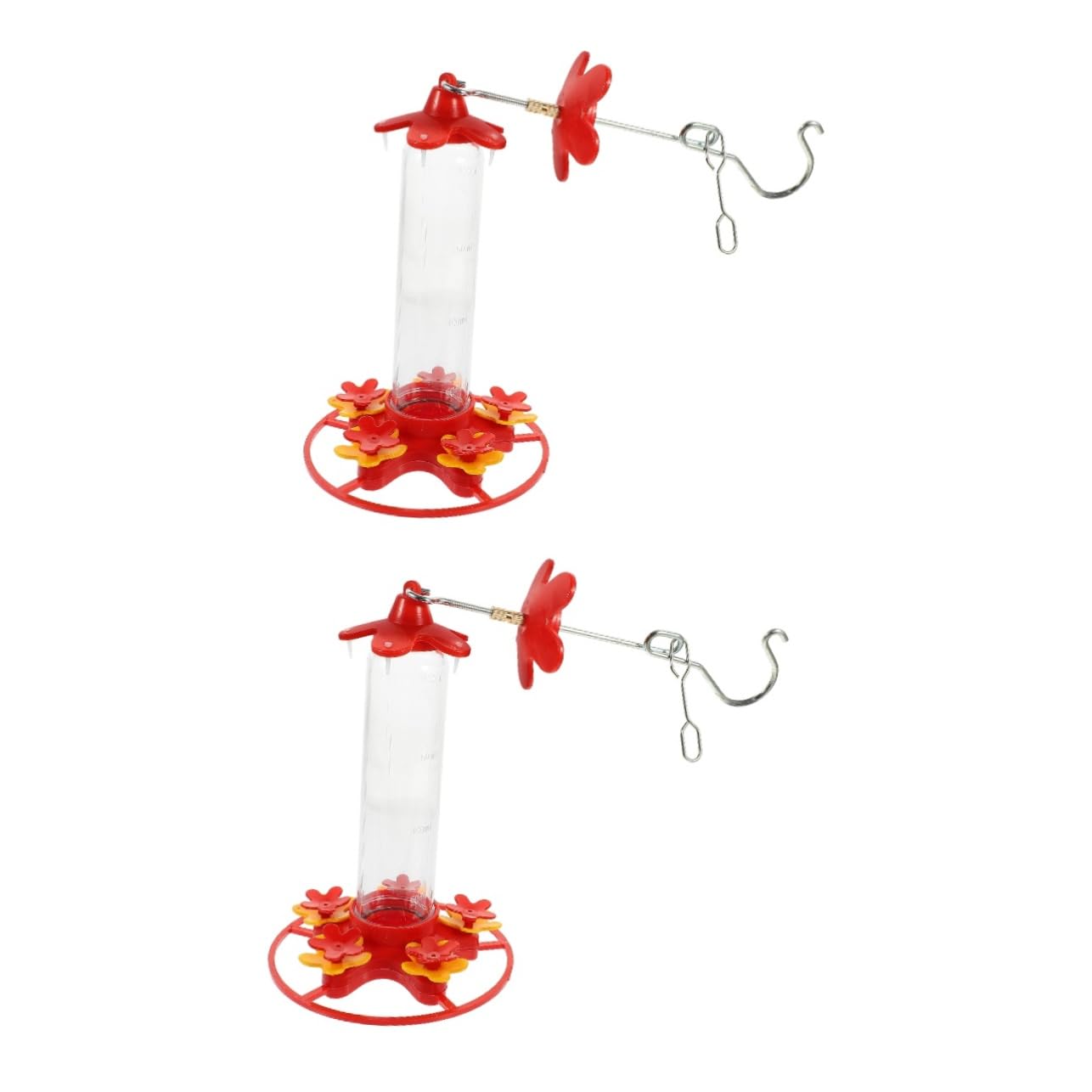 POPETPOP 2 Piezas Comedero Colgante para Pájaros Bebedero Colibrí Decoración De Patio Botella De Agua De Pájaro Comedero para Colibríes Al Aire El Pájaro Planchar Comida De Pajaro