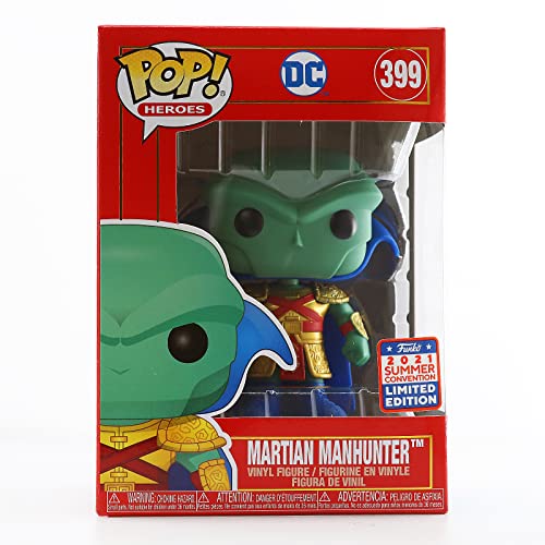 En Oferta Pop! Heroes Dc 399 Martian Manhunter 2021 Summer Convention