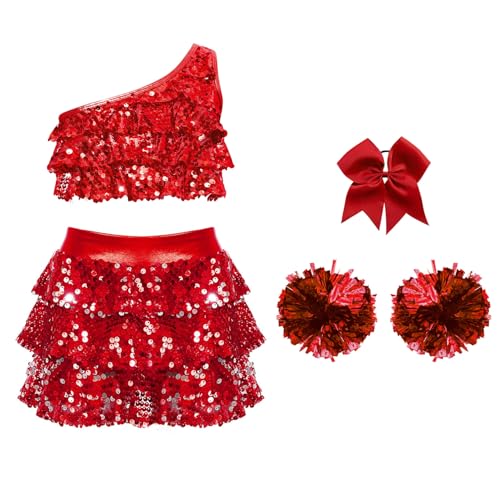 Costume performance danse jazz et latin enfants tenue gymnastique camisole paillettes