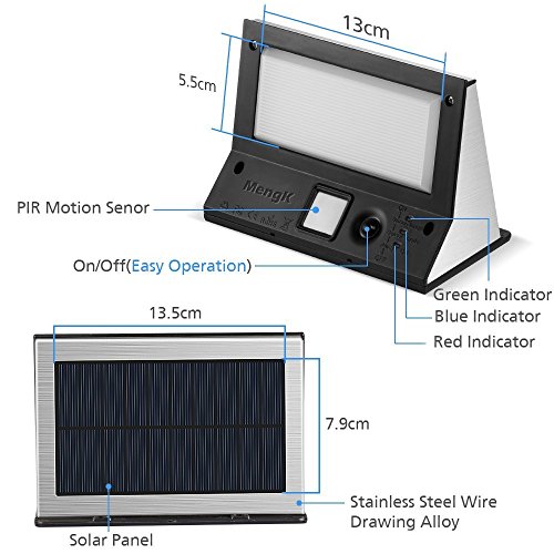 Lampade Energia Solare,Yegu 21 LED Luci Solari da
